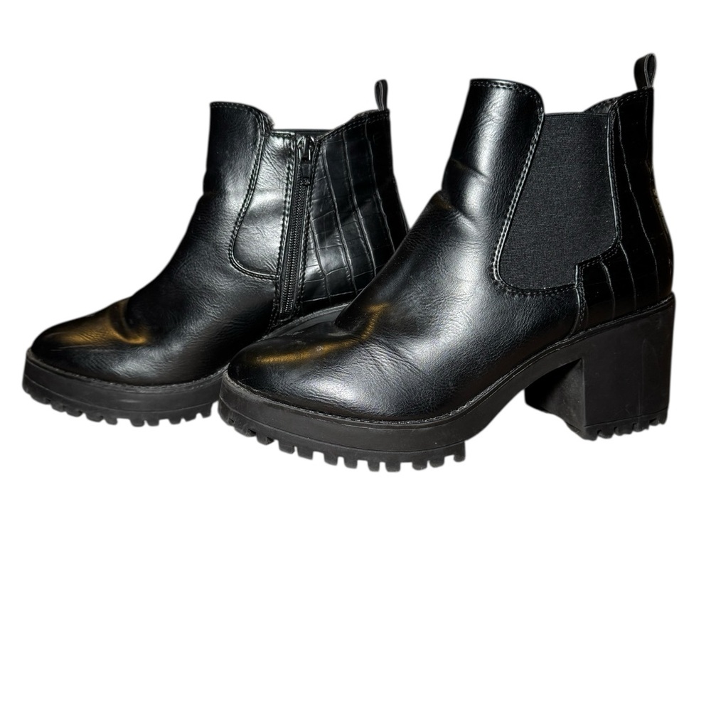 Nasty Gal Heeled Black Ankle Boots